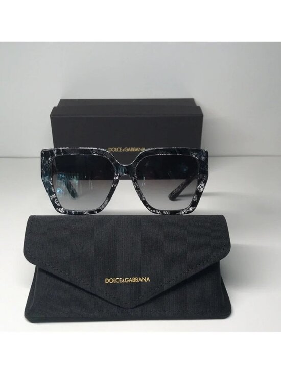 New Authentic Dolce & Gabbana Women\'s iconic DG Crossed luxury Sunglasses main image 9